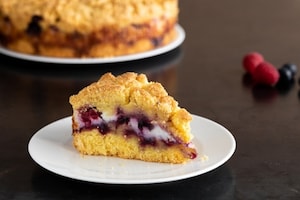 Preparazione Sbriciolata senza glutine con ricotta e frutti di bosco - Fase 6