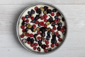 Preparazione Sbriciolata senza glutine con ricotta e frutti di bosco - Fase 4