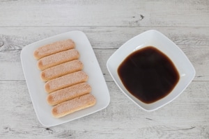Preparazione Tiramisù alla ricotta - Fase 2