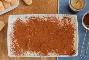 Preparazione Tiramisù alla ricotta - Fase 4
