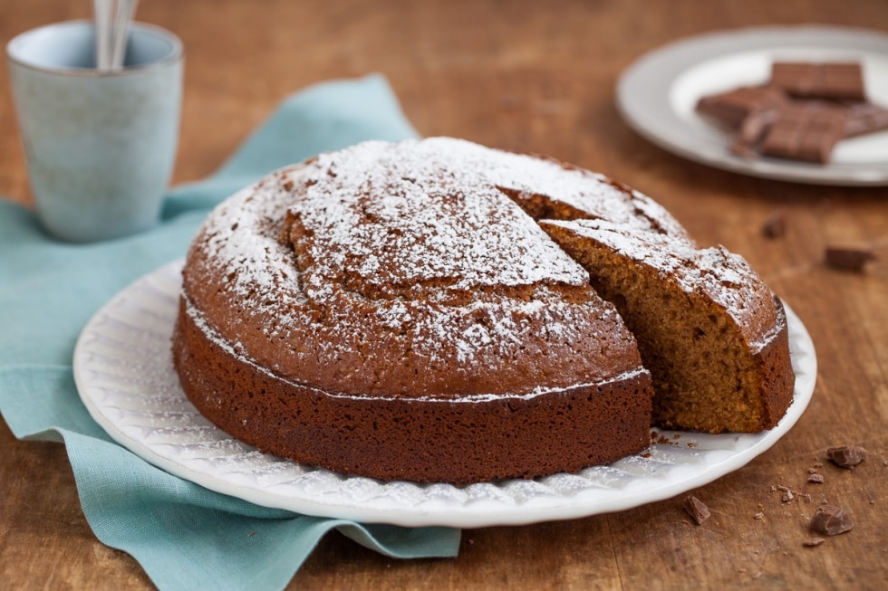 Torta con cioccolato al latte ricetta