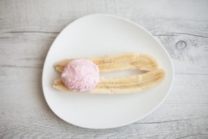 Preparazione Banana split - Fase 1