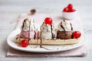 Preparazione Banana split - Fase 3