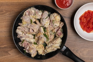 Preparazione Coniglio al sugo  - Fase 1