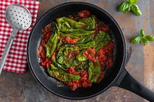 Preparazione Friggitelli al pomodoro - Fase 4