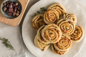 Preparazione Girelle con mozzarella, zucchine e pancetta - Fase 4
