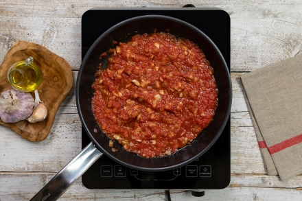 Preparazione Melanzane ripiene alla parmigiana - Fase 3 Preparazione Melanzane ripiene alla parmigiana - Fase 3