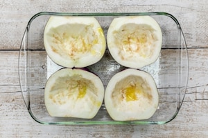 Preparazione Melanzane ripiene alla parmigiana - Fase 2