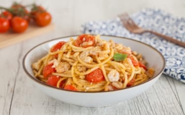 Pasta con i gamberetti