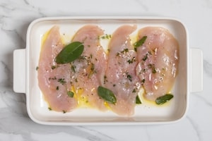 Preparazione Petto di pollo al forno - Fase 1