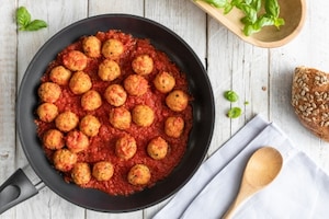 Preparazione Polpette di pesce spada in umido - Fase 4