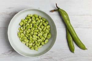 Preparazione Puntarelle e fave in padella - Fase 2