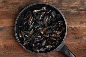 Preparazione Spaghetti con le cozze - Fase 1