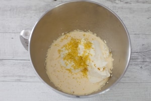 Preparazione Tiramisù al limone - Fase 2
