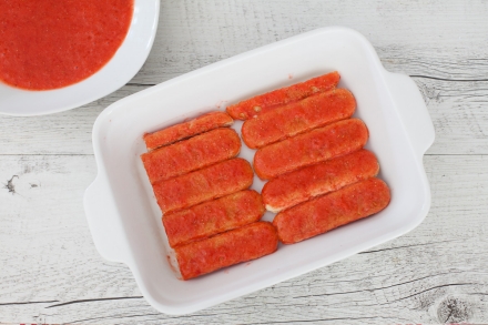 Preparazione Tiramisù alle fragole senza uova - Fase 1 Preparazione Tiramisù alle fragole senza uova - Fase 1