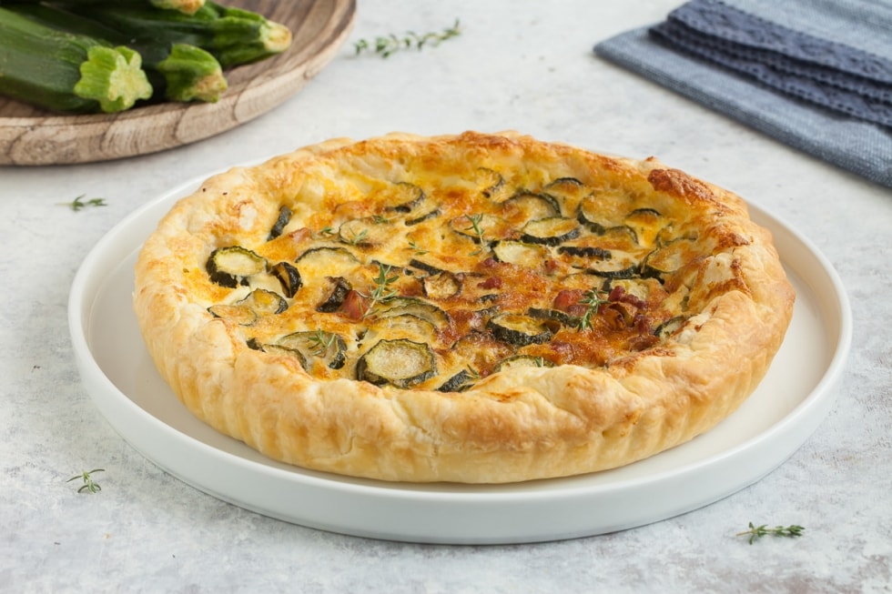 Torta salata alle zucchine ricetta