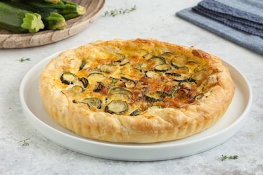 Torta salata alle zucchine