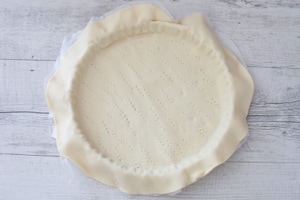 Preparazione Torta salata alle zucchine - Fase 3