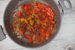 Preparazione Bulgur con verdure e feta - Fase 2