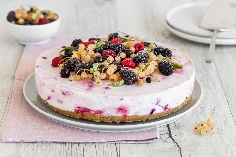 Cheesecake ai frutti di bosco ricetta