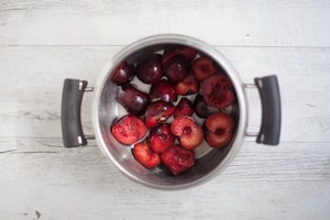 Preparazione Confettura di prugne - Fase 1