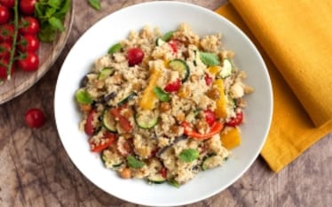Cous cous freddo con verdure