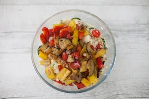 Preparazione Cous cous freddo con verdure - Fase 3