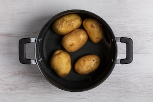 Preparazione Crema fredda di baccalà e patate  - Fase 1