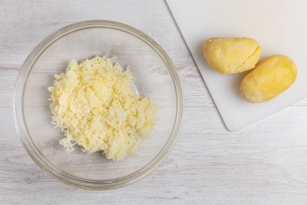 Preparazione Crema fredda di baccalà e patate  - Fase 5 Preparazione Crema fredda di baccalà e patate  - Fase 5