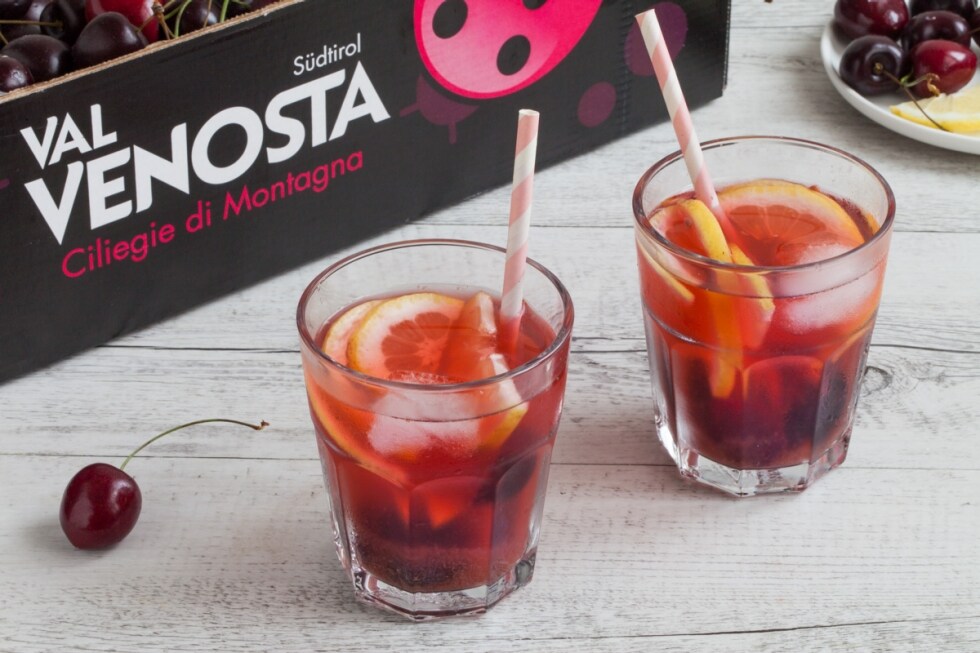 Limonata alla ciliegia  ricetta