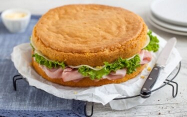 Pan di Spagna salato