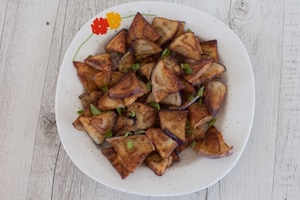 Preparazione Pasta con le melanzane in bianco - Fase 2