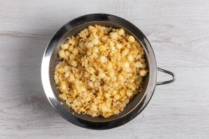 Preparazione Polenta fredda di pop-corn - Fase 2