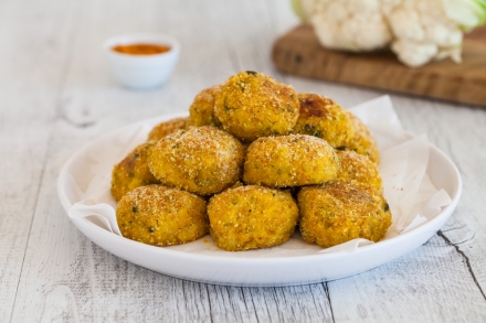 Preparazione Polpette di cavolfiore al curry  - Fase 4 Preparazione Polpette di cavolfiore al curry  - Fase 4