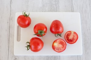 Preparazione Pomodori gratinati - Fase 1