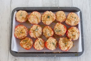 Preparazione Pomodori gratinati - Fase 3