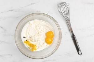 Preparazione Torta mango e crema ricca - Fase 1