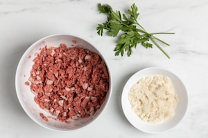 Preparazione Zucchine ripiene di carne - Fase 1
