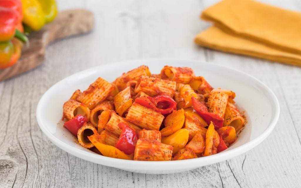 Pasta con i peperoni