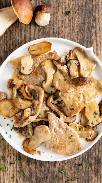 Scaloppine ai funghi