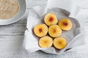 Preparazione Arrosto di maiale con pesche nettarine caramellate  - Fase 4