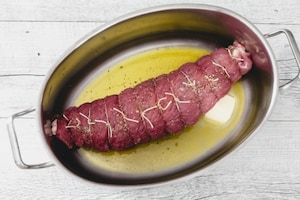 Preparazione Arrosto di maiale con pesche nettarine caramellate  - Fase 3