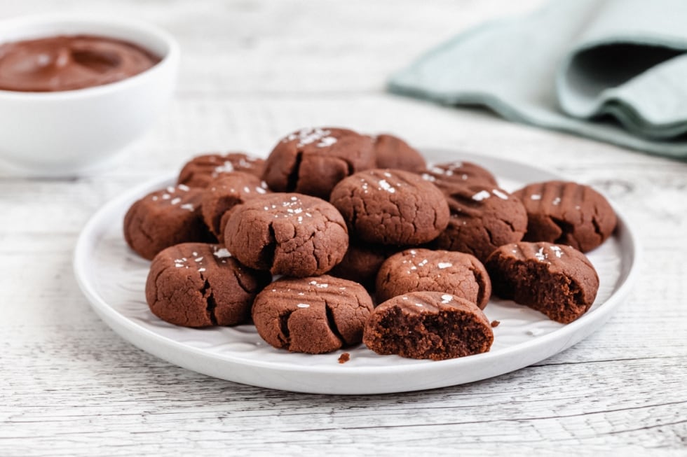 Biscotti al cioccolato con Nutella ricetta