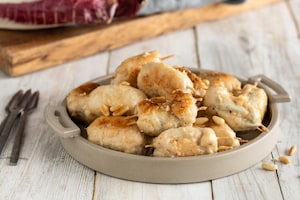 Preparazione Bocconcini di pollo al radicchio e gorgonzola - Fase 5