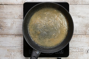 Preparazione Bocconcini di pollo al radicchio e gorgonzola - Fase 4