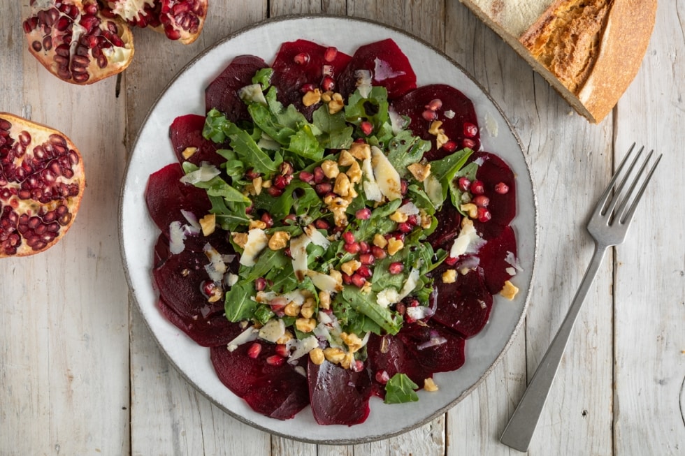 Carpaccio di barbabietola ricetta