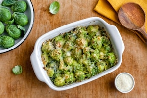 Preparazione Cavoletti di Bruxelles alla parmigiana - Fase 3