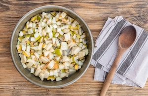 Preparazione Confettura di pere e zenzero - Fase 1