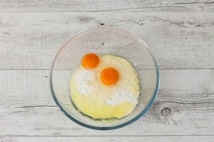 Preparazione Mafaldine al pesto di cime di rapa, stracciatella di burrata e acciughe - Fase 1