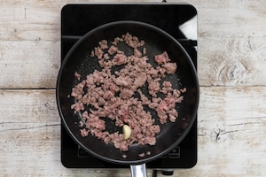 Preparazione Pasta pasticciata broccoli e salsiccia - Fase 1